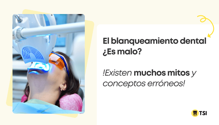 blanqueamiento dental es malo